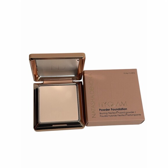 Natasha Denona HY-GLAM Powder Foundation Blurring Refillable Compact RN1 - Picture 9 of 16